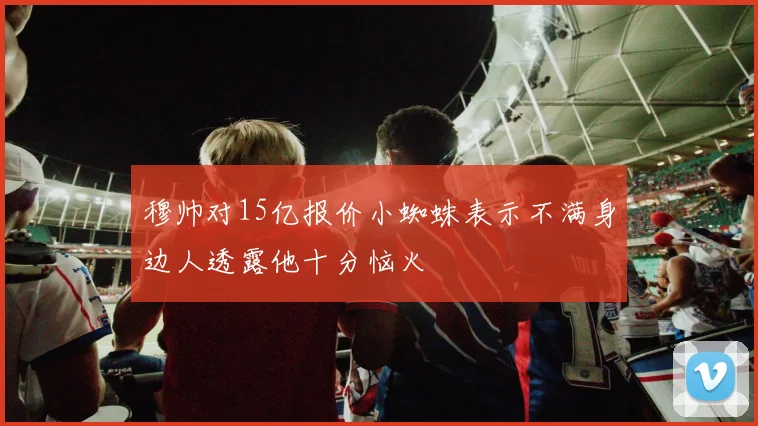 穆帅对15亿报价小蜘蛛表示不满身边人透露他十分恼火